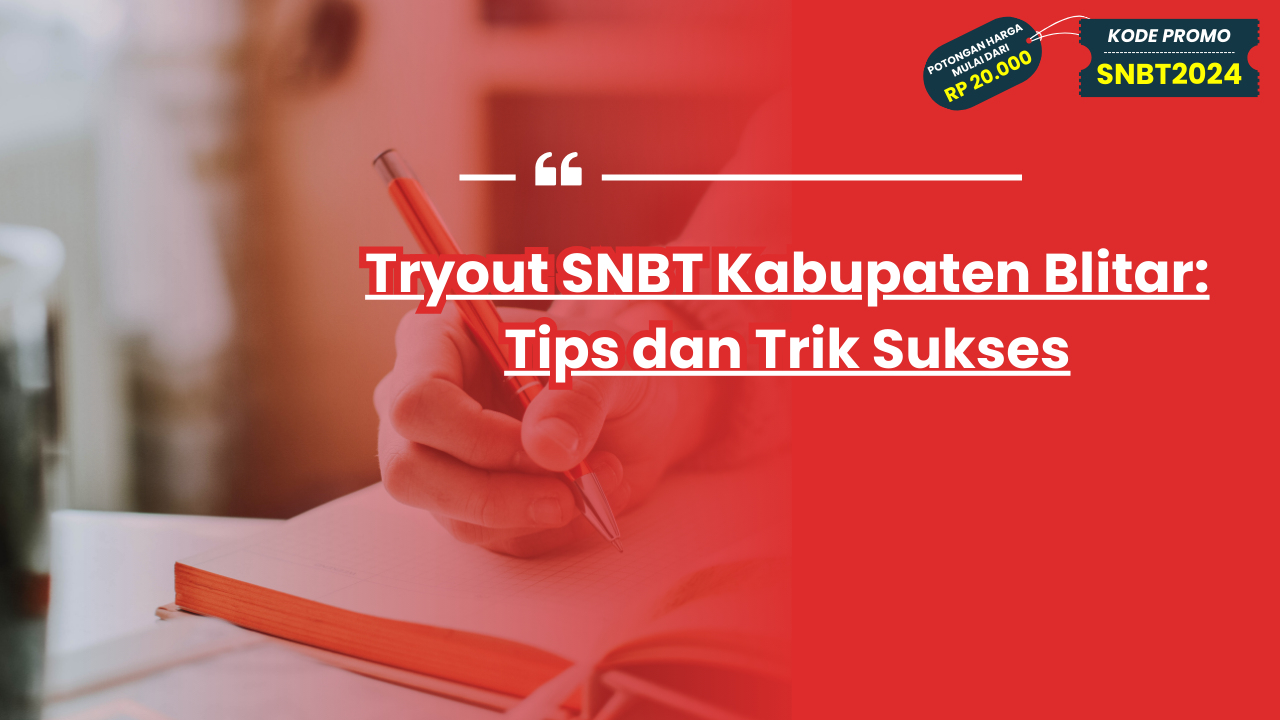 Tryout SNBT Kabupaten Blitar