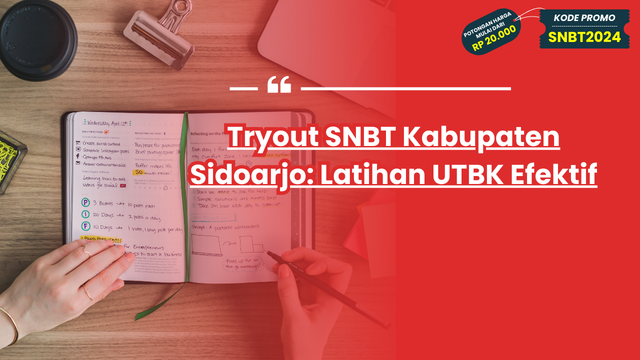Tryout SNBT Kabupaten Sidoarjo