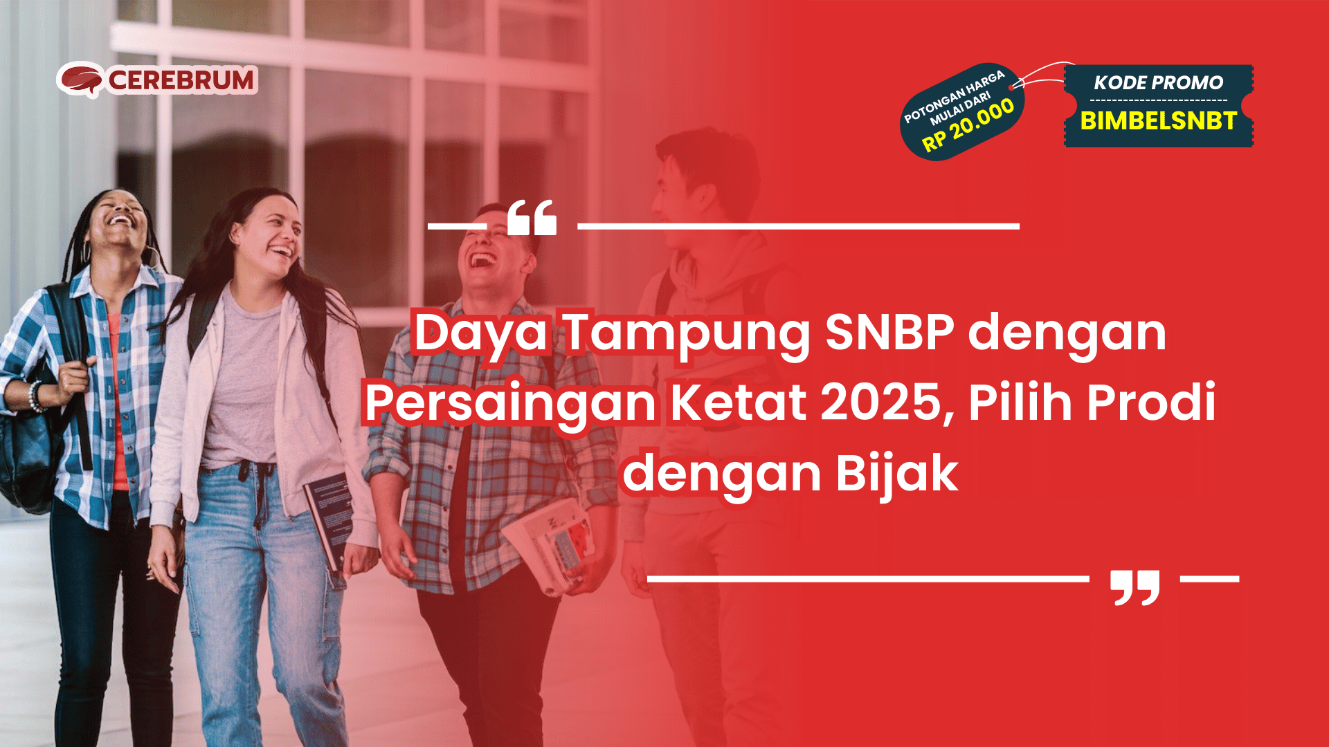 Daya Tampung SNBP dengan Persaingan Ketat