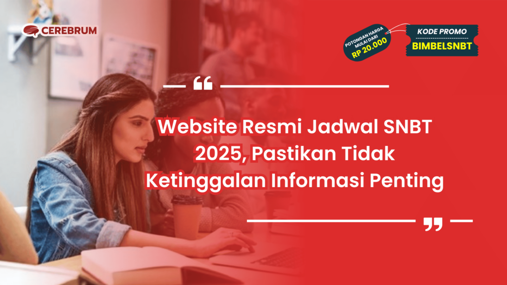 Website Resmi Jadwal SNBT 2025