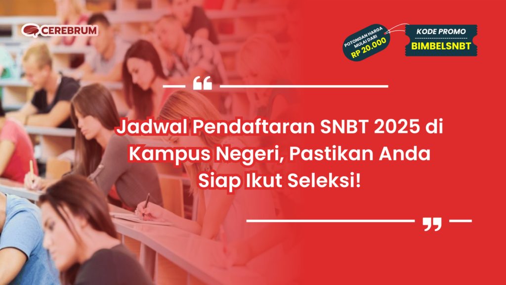 Jadwal Penting SNBT 2025