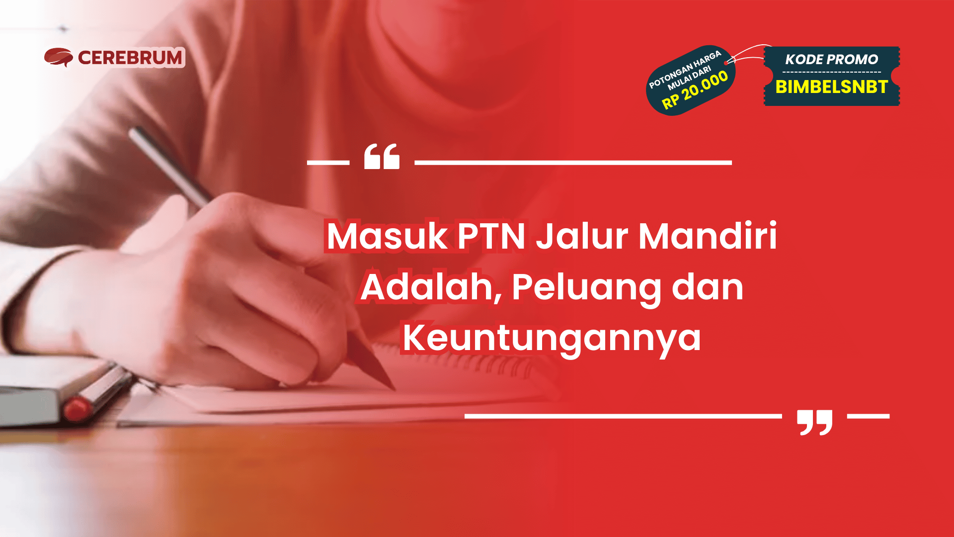 Masuk PTN Jalur Mandiri Adalah