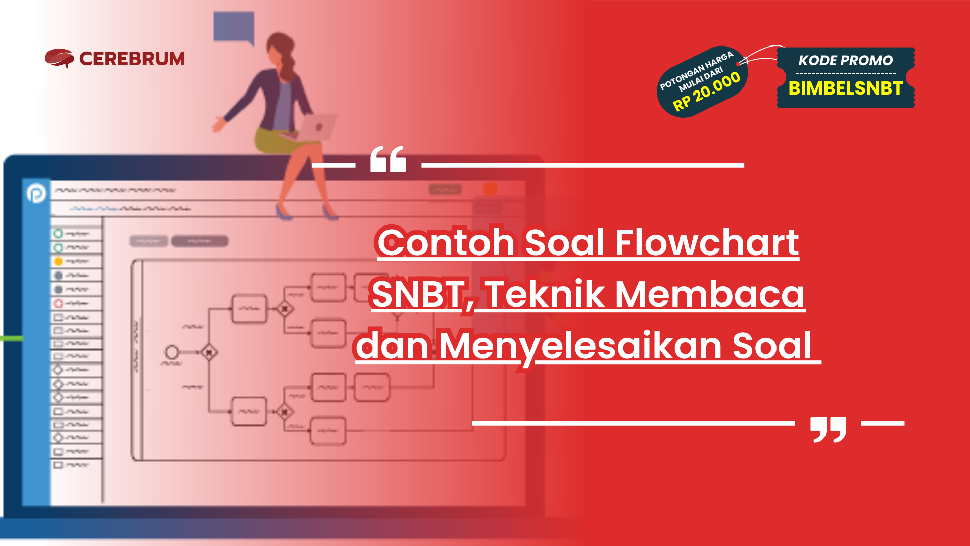 Contoh Soal Flowchart SNBT