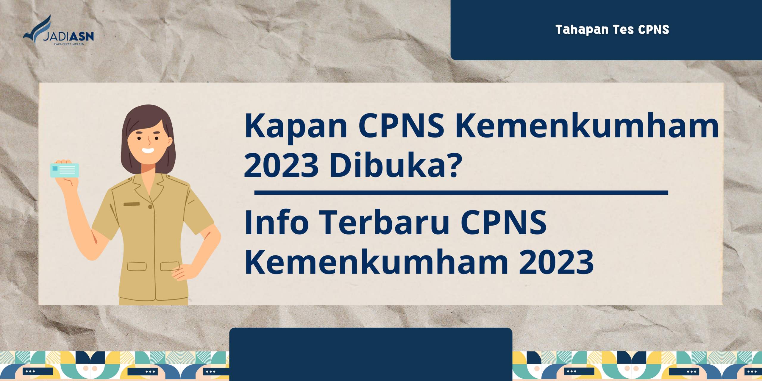Kapan CPNS Kemenkumham 2023 Dibuka? Pembukaan pendaftaran CPNS Kemenkumham 2023 ini diumumkan melalui laman resmi Kemenkumham. Pada tahun ini, Kemenkumham membuka sebanyak 1.015 formasi CPNS yang tersebar di berbagai wilayah di Indonesia.