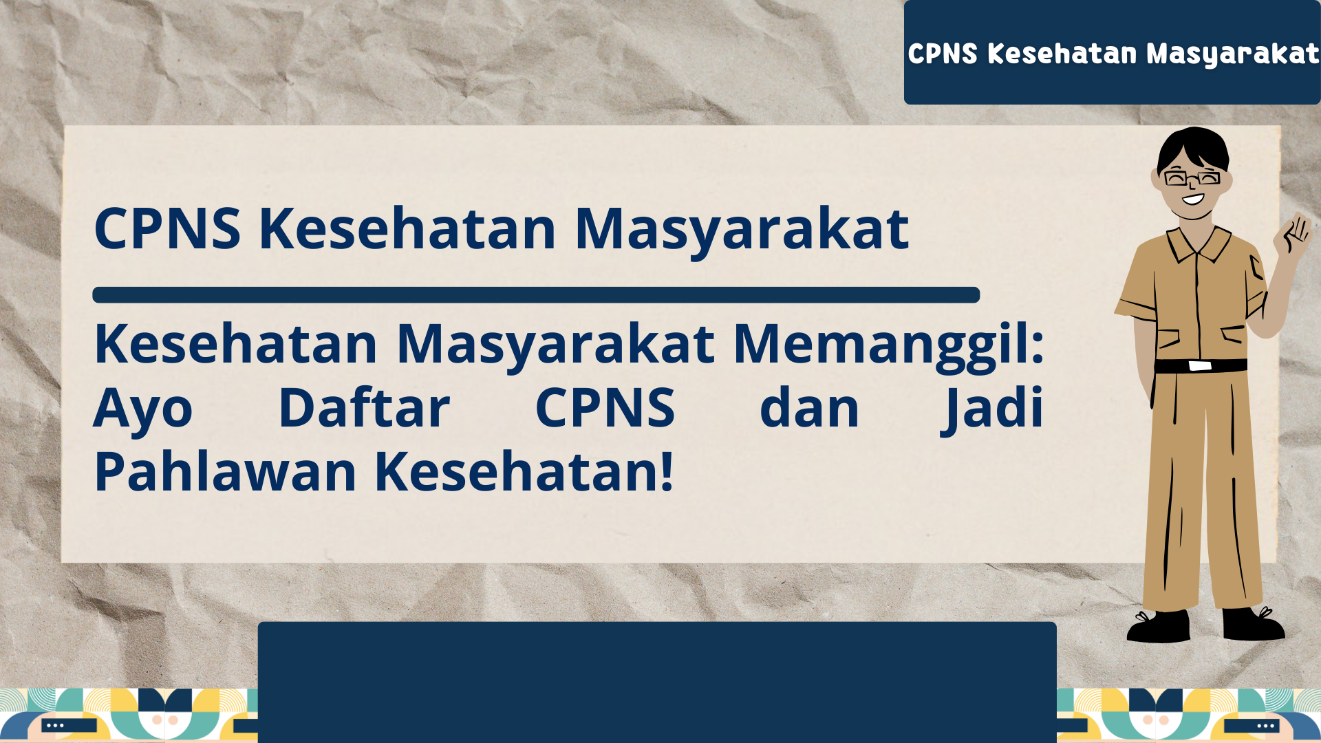 CPNS Kesehatan Masyarakat