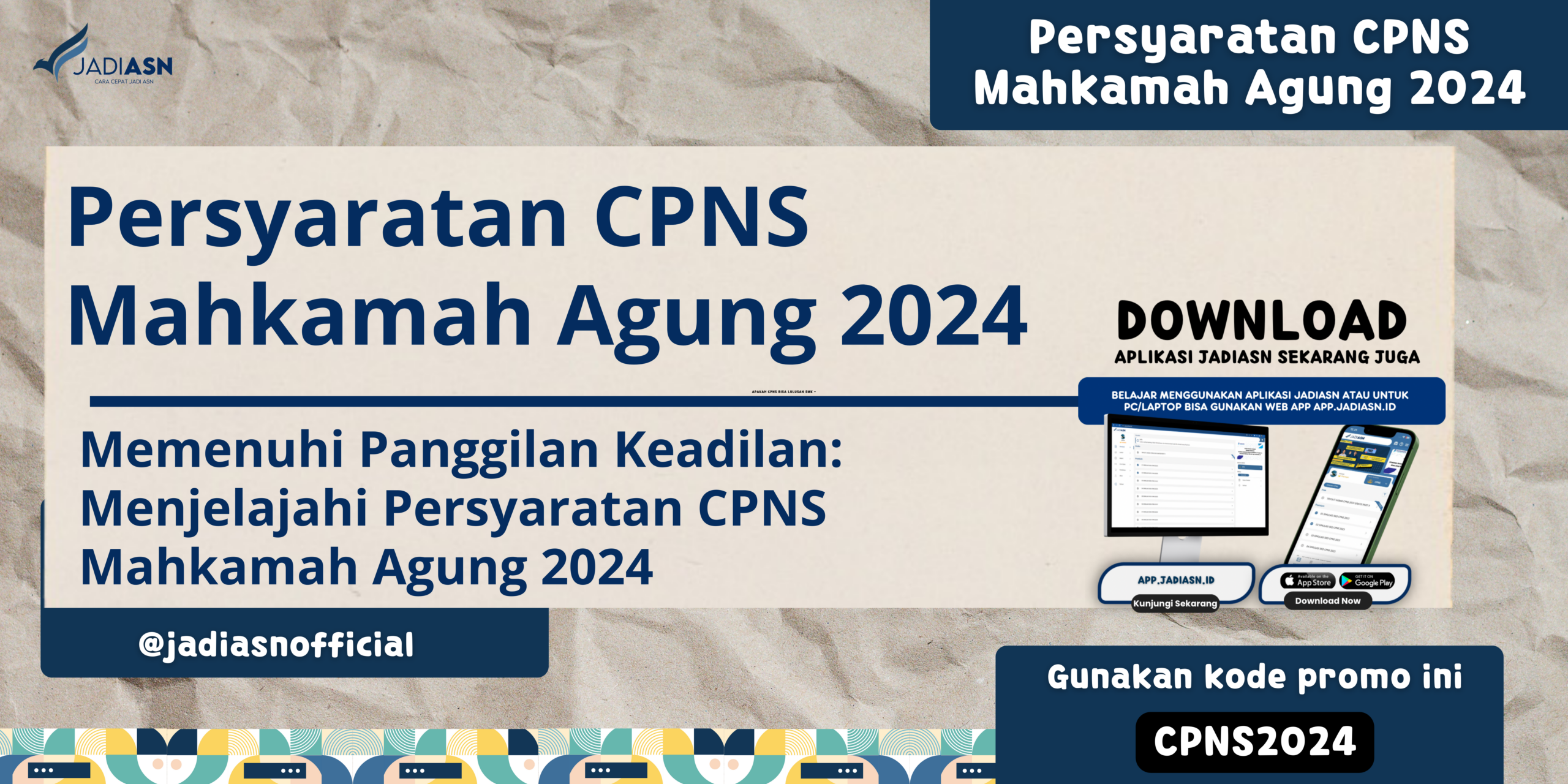 Persyaratan CPNS Mahkamah Agung 2024