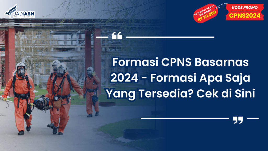 Formasi CPNS Basarnas 2024