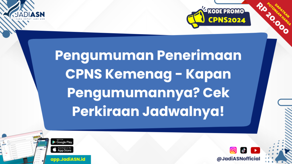 Pengumuman Penerimaan CPNS Kemenag 