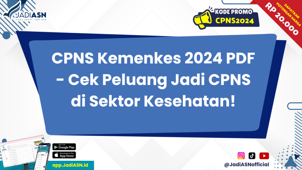 CPNS Kemenkes 2024 PDF 