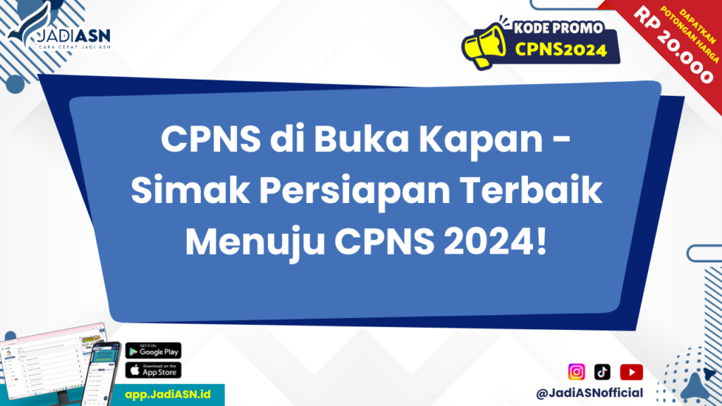 CPNS di Buka Kapan 