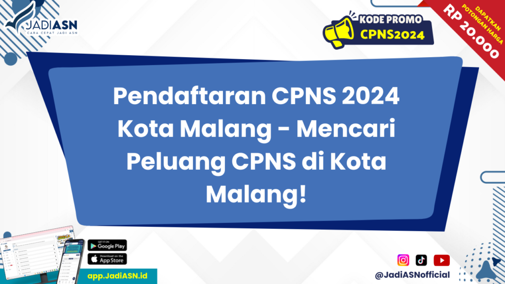 Pendaftaran CPNS 2024 Kota Malang 