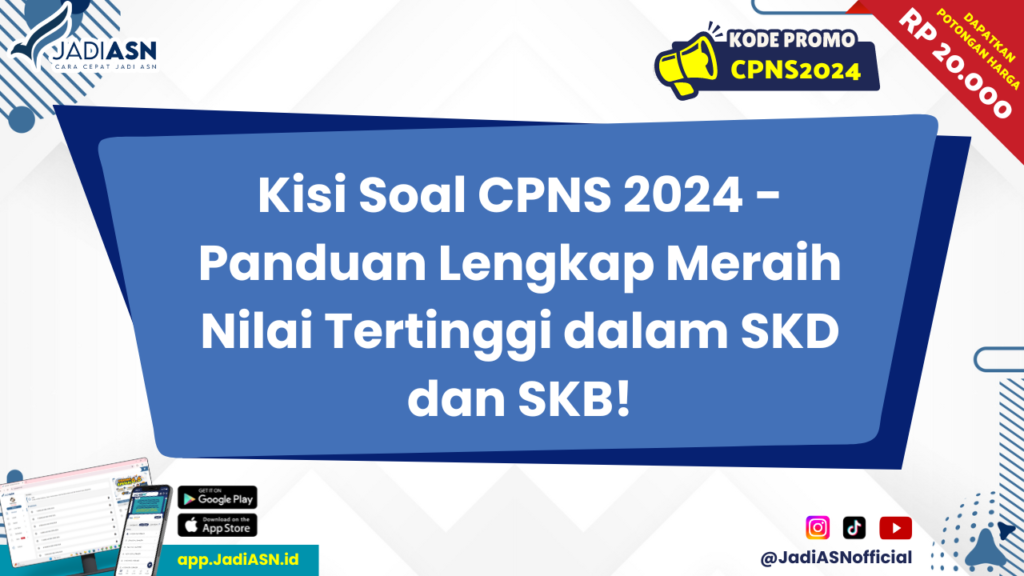 Kisi Soal CPNS 2024 