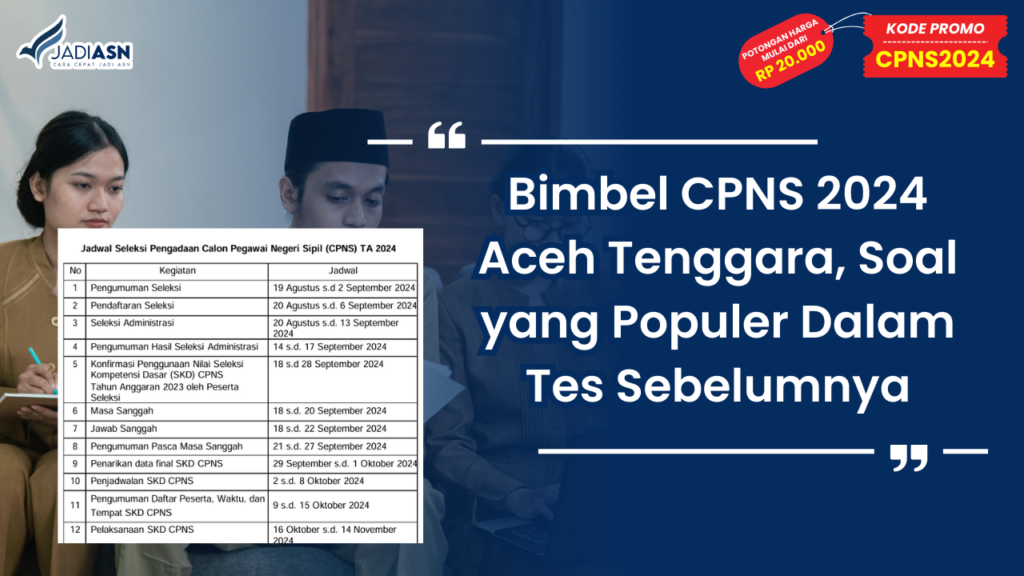 CPNS 2024 Aceh Tenggara