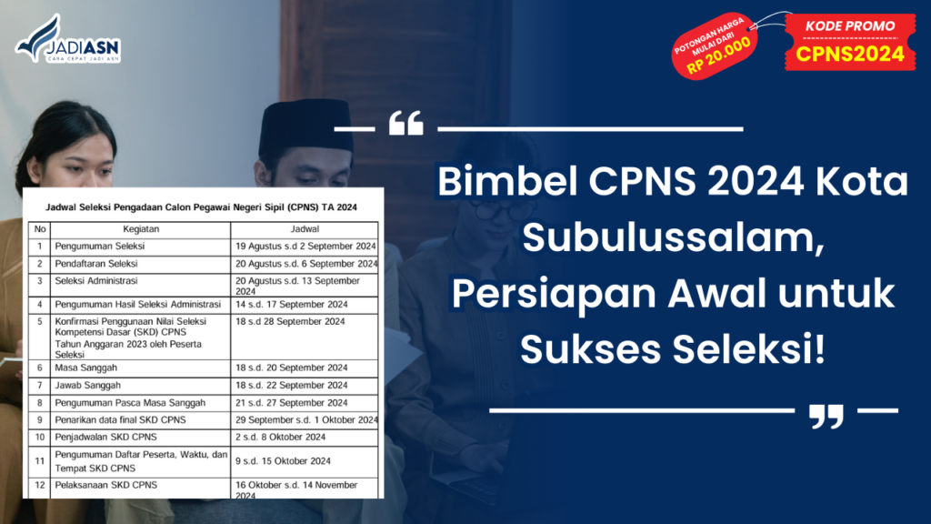 CPNS 2024 Kota Subulussalam