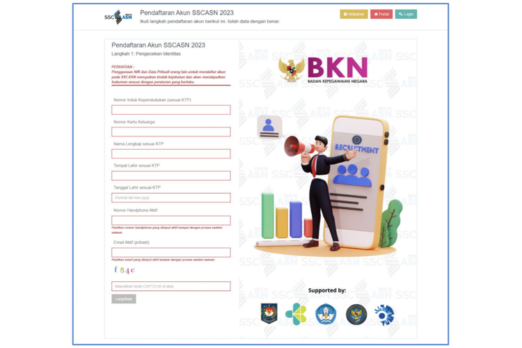 Daftar Akun CPNS 2024