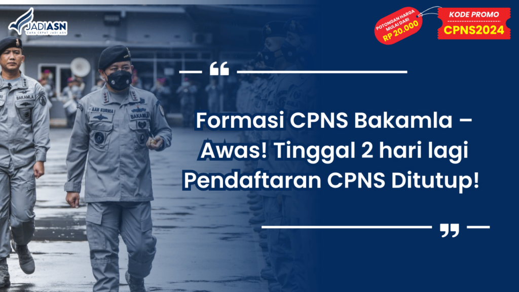 Formasi CPNS Bakamla