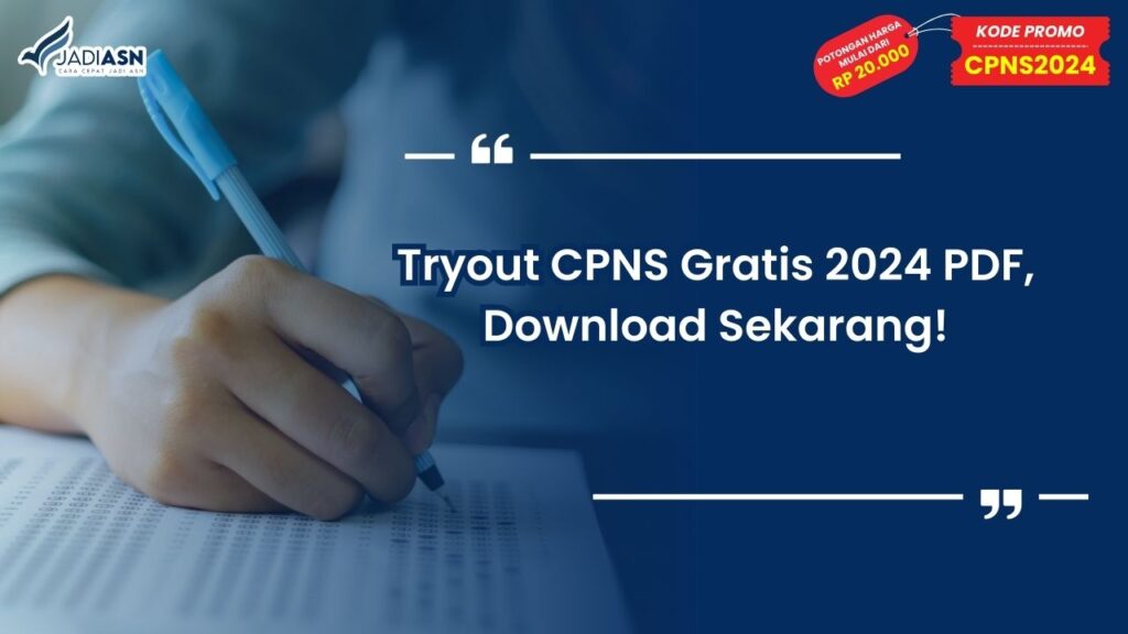 Tryout CPNS Gratis 2024 PDF