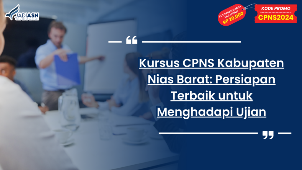 Kursus CPNS Kabupaten Nias Barat