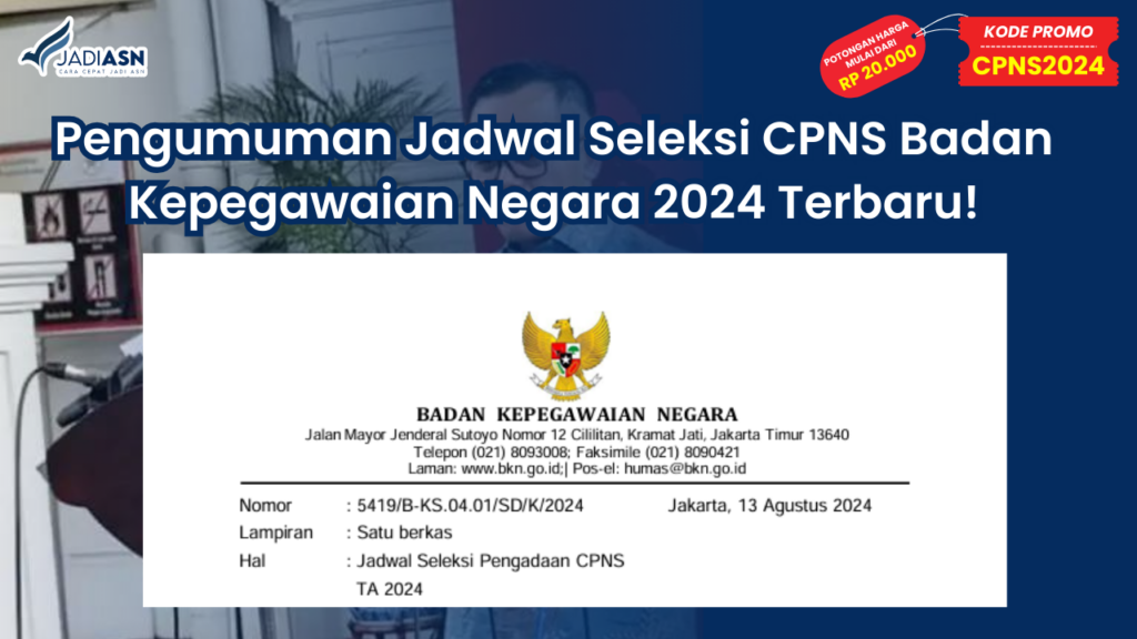 Pengumuman Jadwal Seleksi CPNS