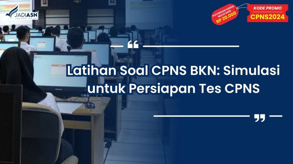 latihan soal cpns bkn