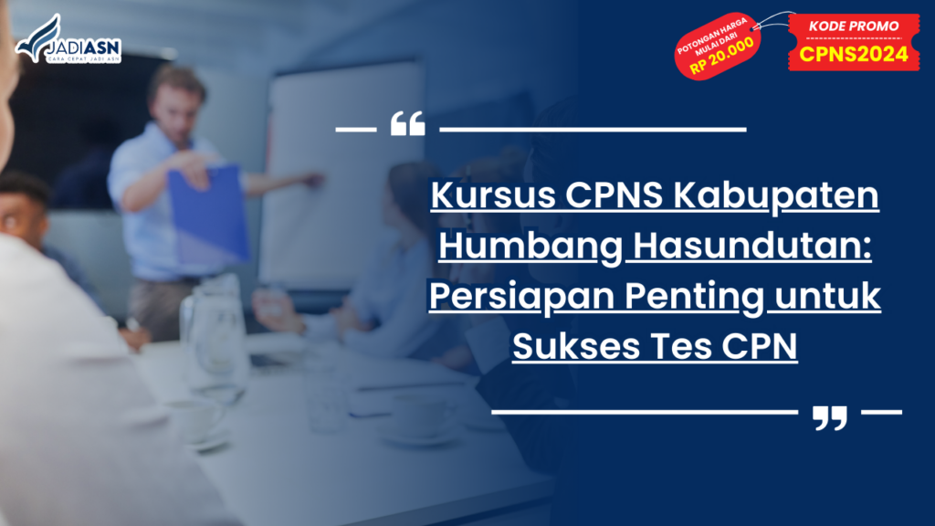 Kursus CPNS Kabupaten Humbang Hasundutan