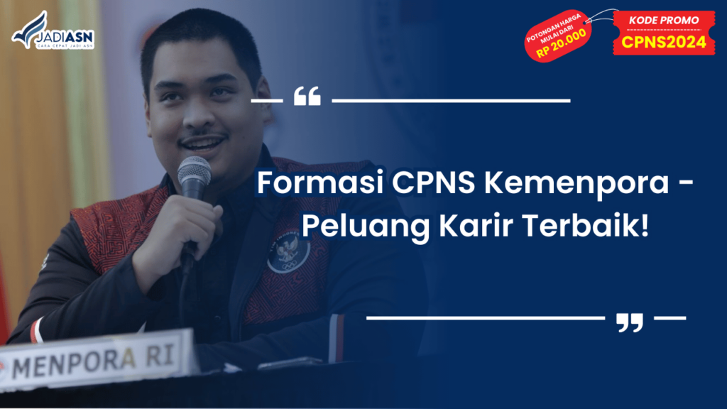 Formasi CPNS Kemenpora - Peluang Karir Terbaik!