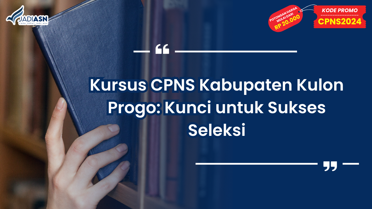 Kursus CPNS Kabupaten Kulon Progo