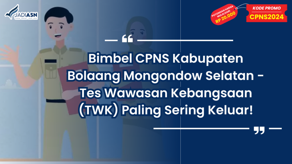 Bimbel CPNS Kabupaten Bolaang Mongondow