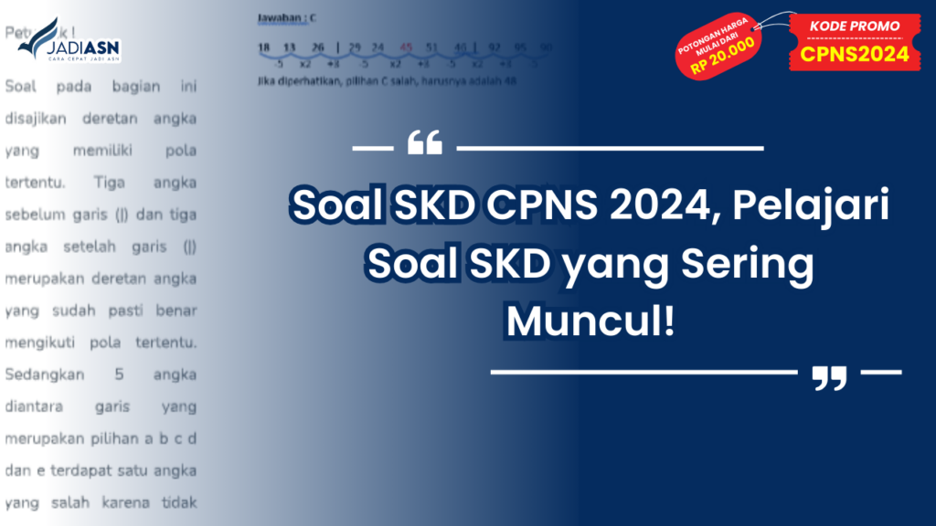 Soal SKD CPNS 2024