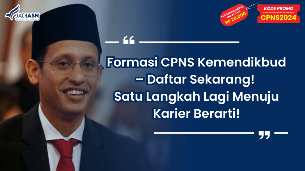 Formasi CPNS Kemendikbud