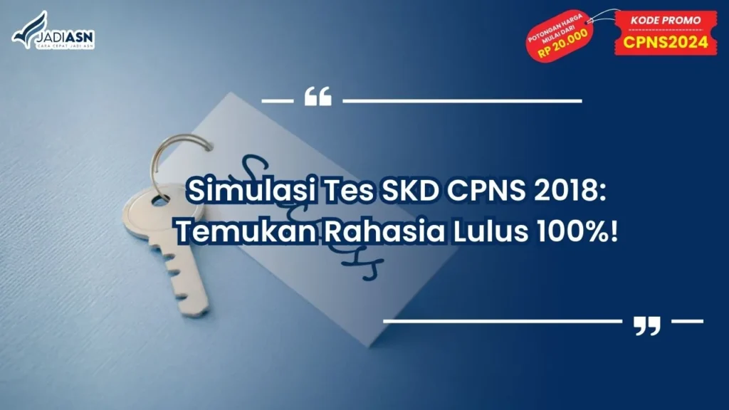 Simulasi Tes SKD CPNS 2018