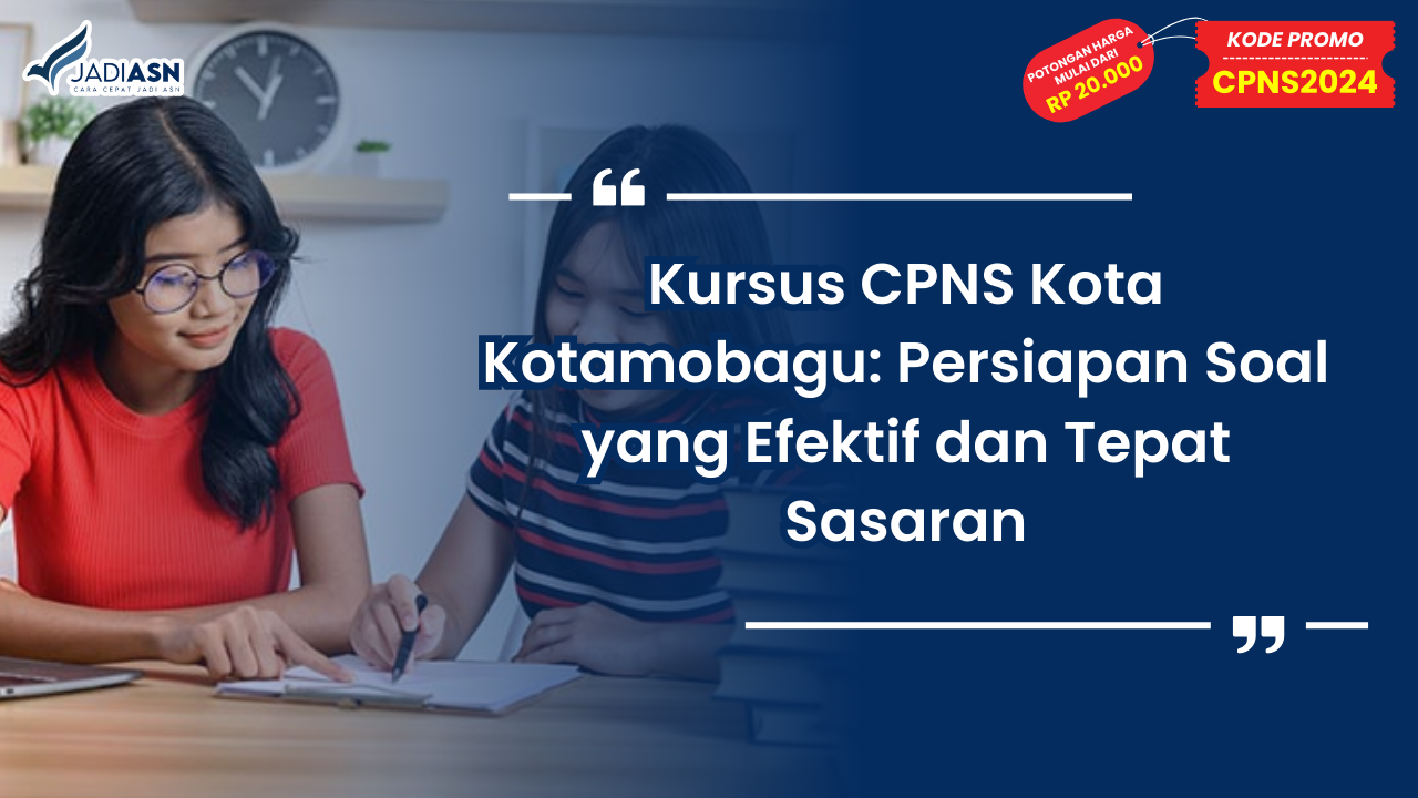 Kursus CPNS Kota Kotamobagu