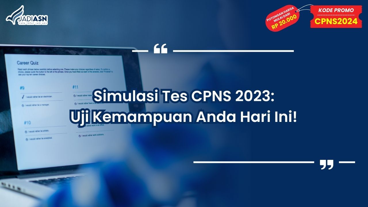 Tryout Simulasi CAT CPNS