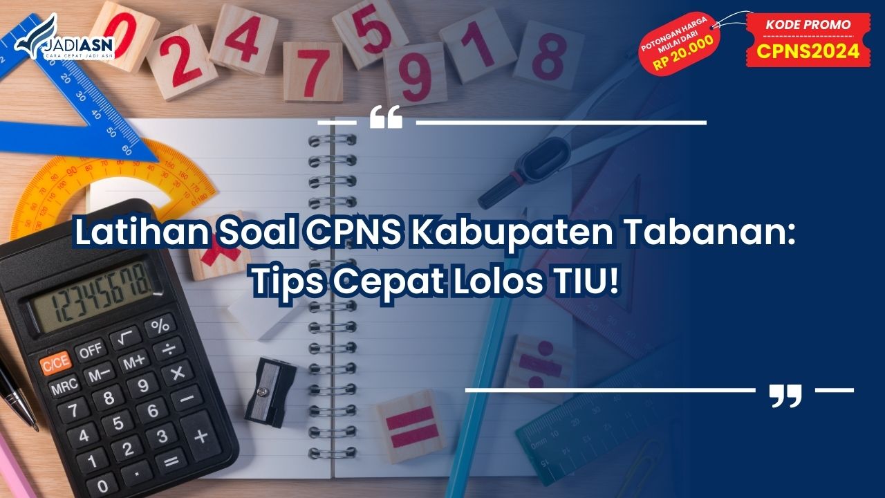 Latihan Soal CPNS Kabupaten Tabanan