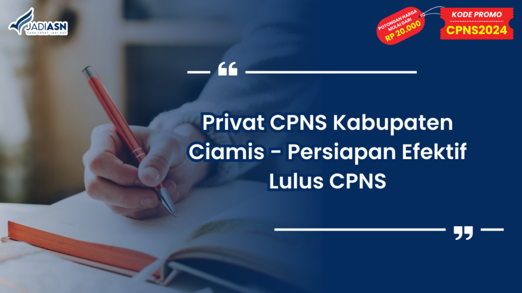 Privat CPNS Kabupaten Ciamis