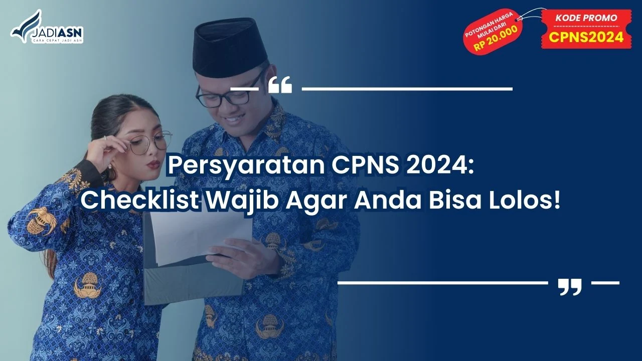 Persyaratan CPNS 2024