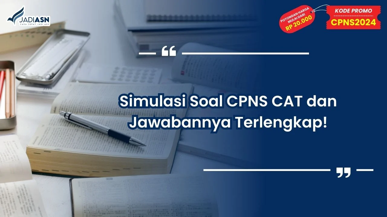 Simulasi soal cpns cat dan jawabannya terlengkap 