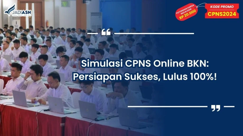 Soal CAT CPNS Simulasi