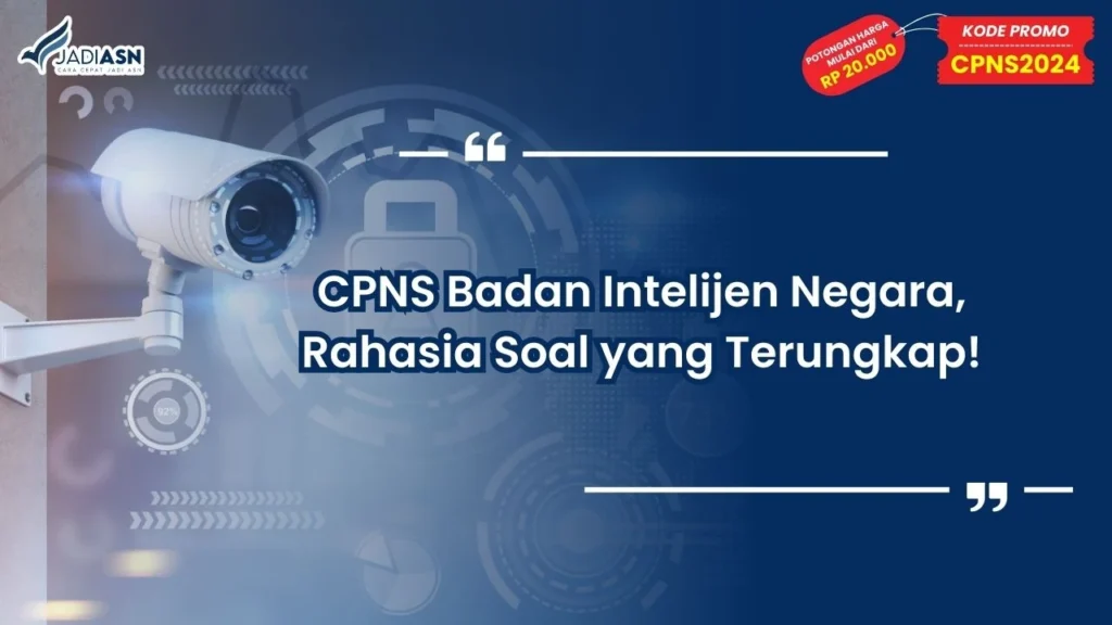 CPNS Badan Intelijen Negara