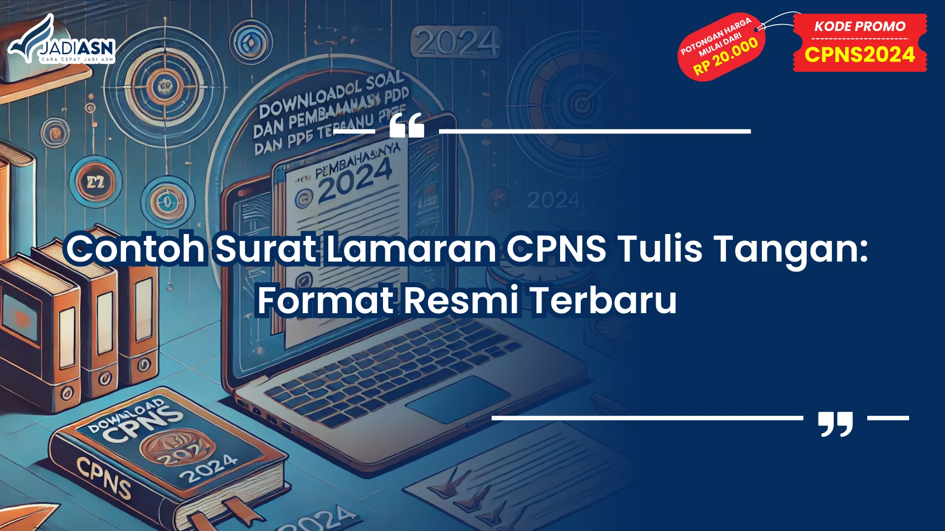 Contoh Surat Lamaran CPNS Tulis Tangan