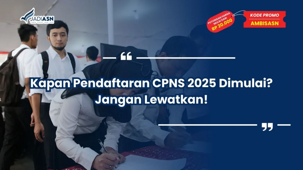 kapan cpns 2025
