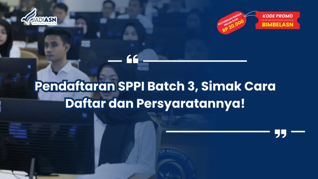 Pendaftaran SPPI Batch 3