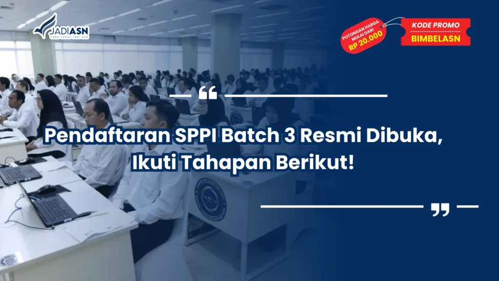 Pendaftaran SPPI Batch 3 Resmi Dibuka