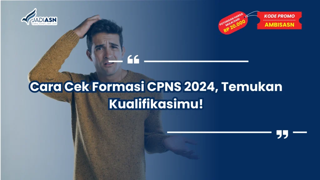 Cara Cek Formasi CPNS 2024