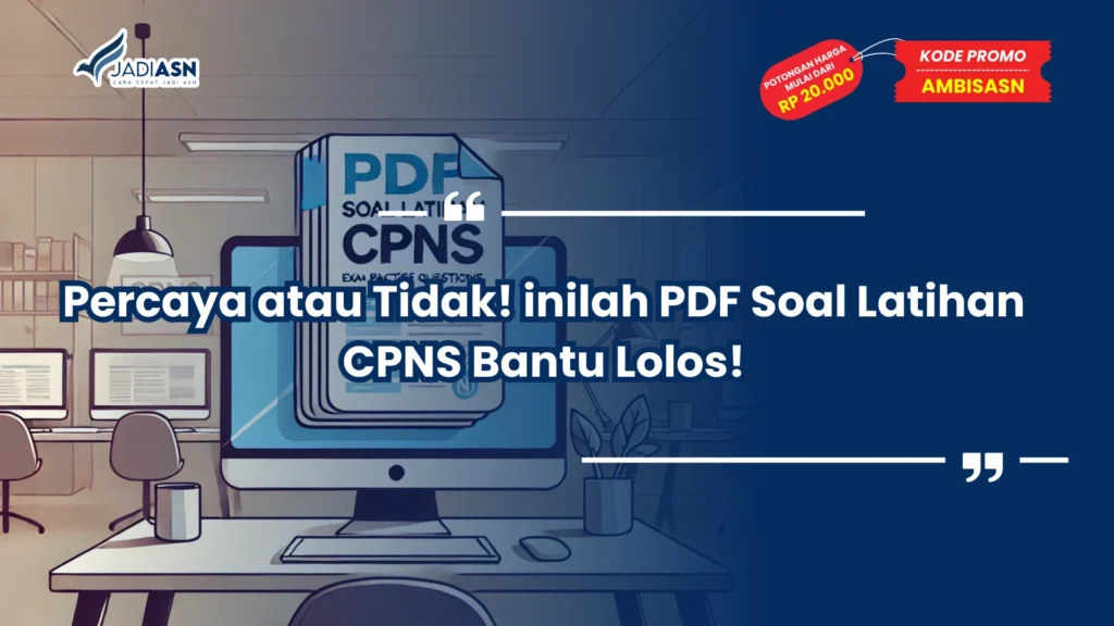 PDF Soal Latihan CPNS