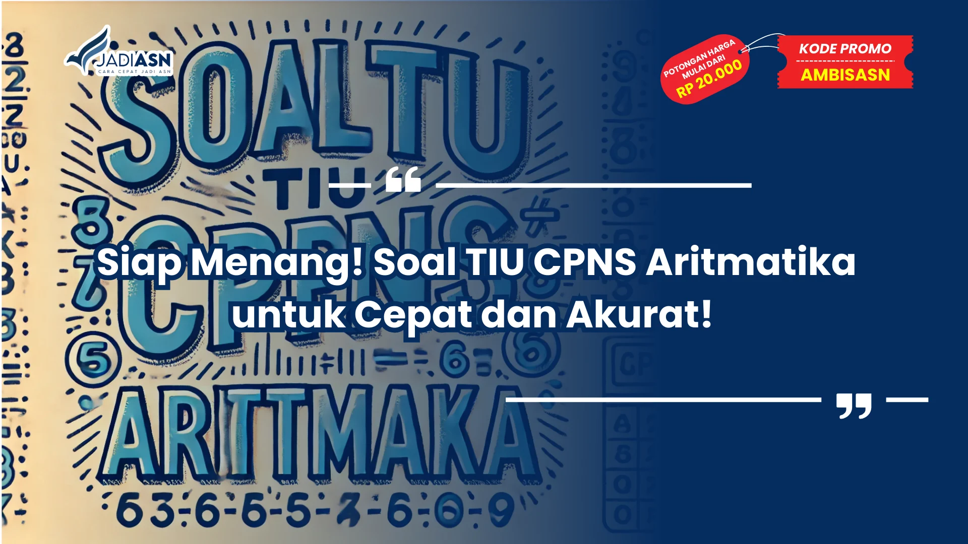 Soal TIU CPNS Aritmatika