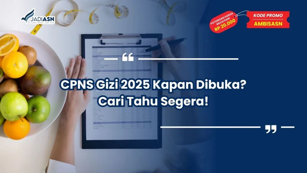 cpns gizi 2025 kapan dibuka
