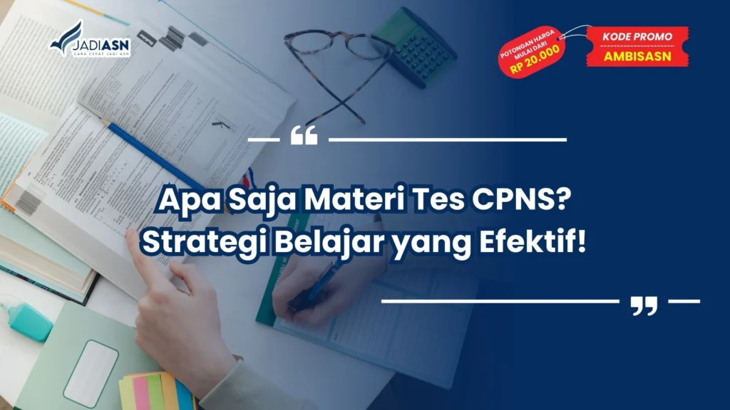 apa saja materi tes cpns
