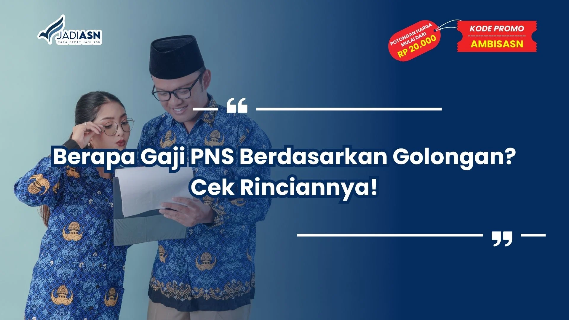 berapa gaji pns berdasarkan golongan