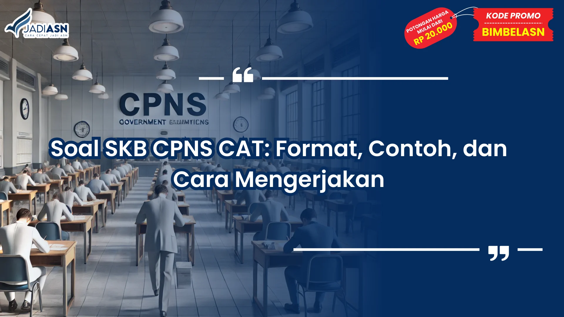 Soal SKB CPNS CAT